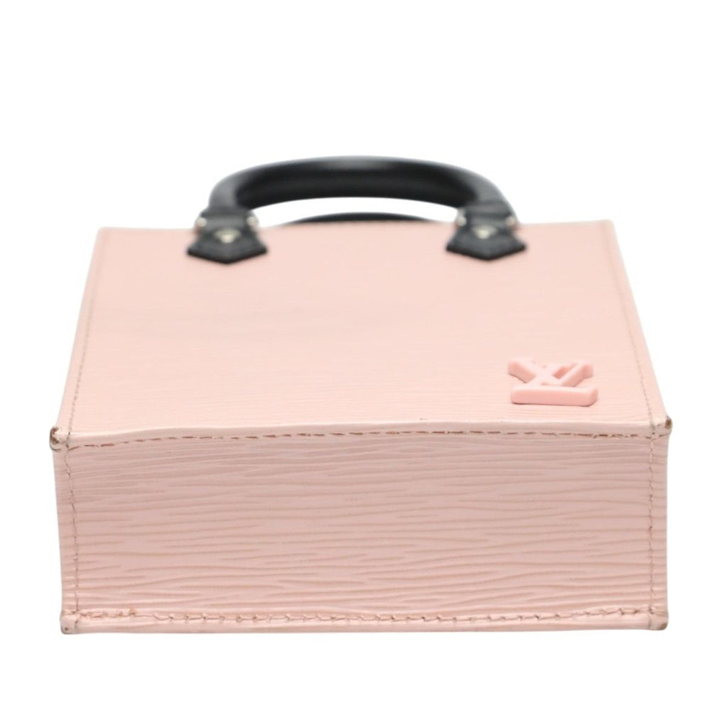 Louis Vuitton Epi Shoulder Bag Petite Sac Plat Handbag Rose — view 5