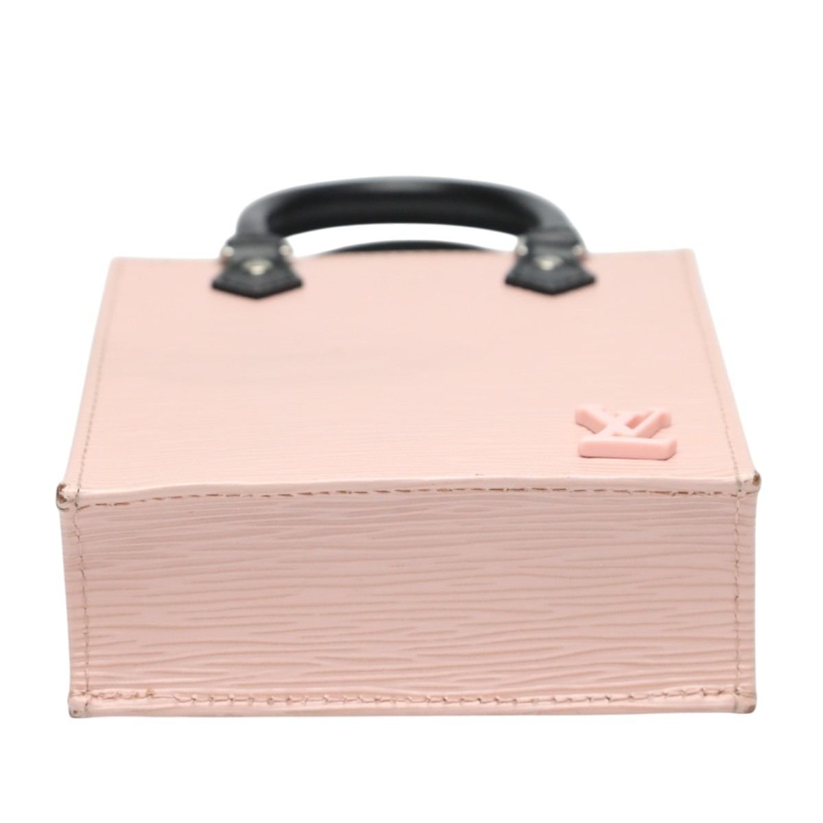Louis Vuitton Epi Shoulder Bag Petite Sac Plat Handbag Rose — view 5