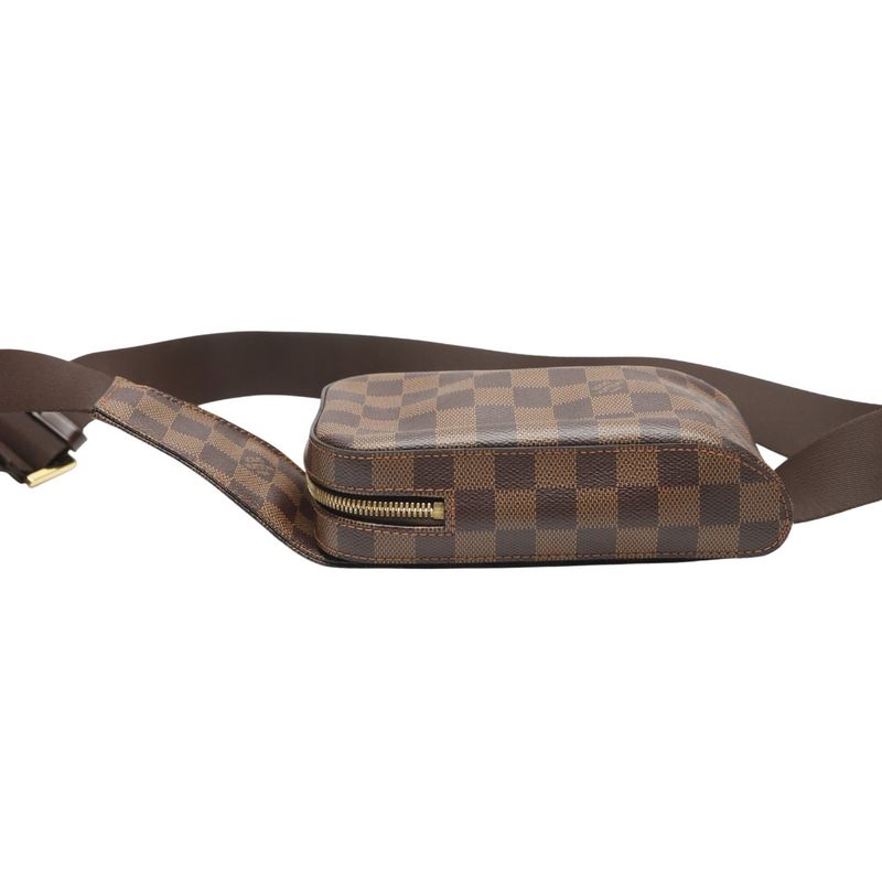 Louis Vuitton Damier Waist Pouch Geronimos Body Bag Ebene — view 4