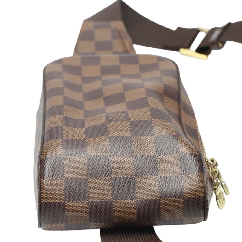 Louis Vuitton Damier Waist Pouch Geronimos Body Bag Ebene — view 6