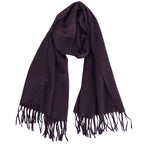 Hermes Scarf Shawl Fringe 100% Cashmere Les — view 3