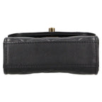Chanel Mini Quilted Beaded Handle Lambskin Shoulder Bag — view 4