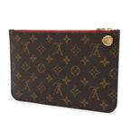 Louis Vuitton Monogram Neverfull MM Pouch For Accessories Multi — view 2