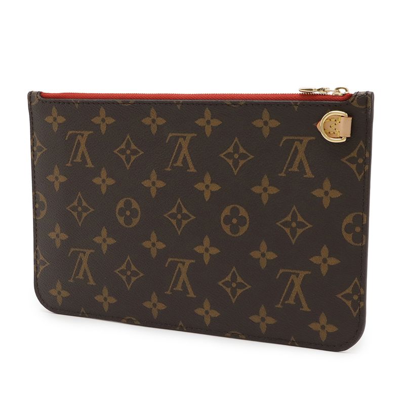 Louis Vuitton Monogram Neverfull MM Pouch For Accessories Multi — view 2