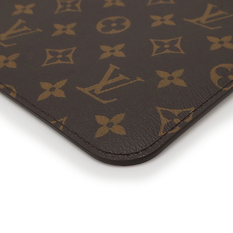 Louis Vuitton Monogram Neverfull MM Pouch For Accessories Multi — view 3