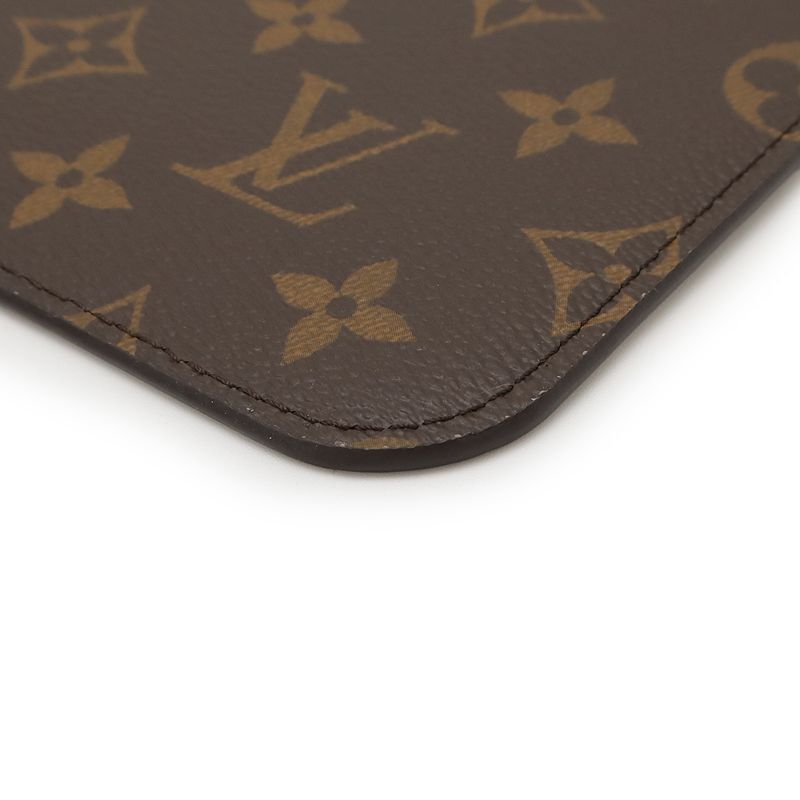 Louis Vuitton Monogram Neverfull MM Pouch For Accessories Multi — view 3