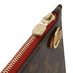 Louis Vuitton Monogram Neverfull MM Pouch For Accessories Multi — view 4