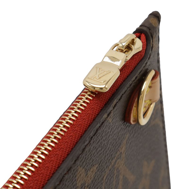 Louis Vuitton Monogram Neverfull MM Pouch For Accessories Multi — view 4