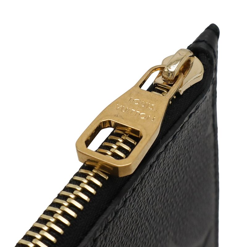 Louis Vuitton Monogram Empreinte Neverfull MM Pouch Only Noir Black — view 4
