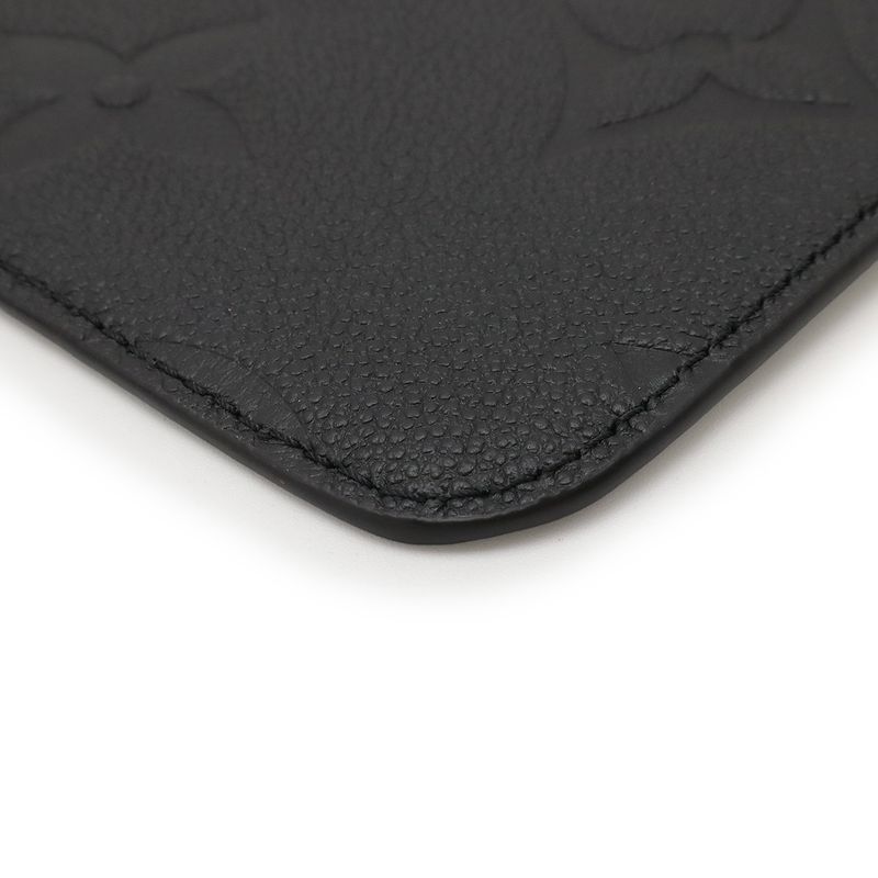 Louis Vuitton Monogram Empreinte Neverfull MM Pouch Only Noir Black — view 3