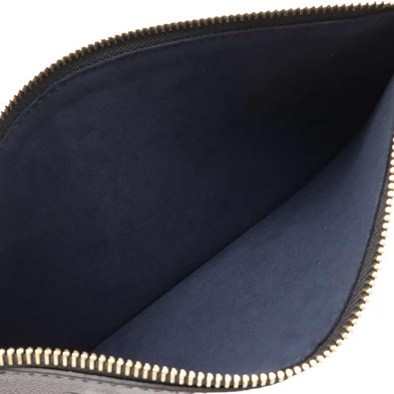 Louis Vuitton Monogram Empreinte Neverfull MM Pouch Only Noir Black — view 5