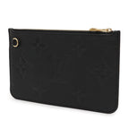 Louis Vuitton Monogram Empreinte Neverfull MM Pouch Only Noir Black — view 2