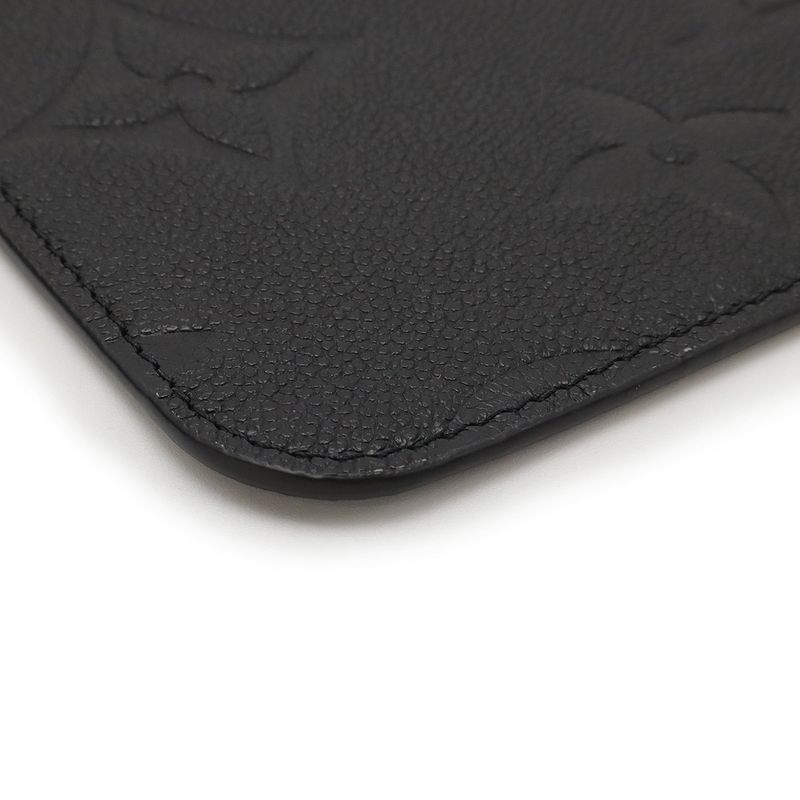 Louis Vuitton Monogram Empreinte Neverfull MM Pouch Only Noir Black — view 3