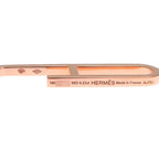 Hermes Rose Gold Chain Link Earrings — view 8