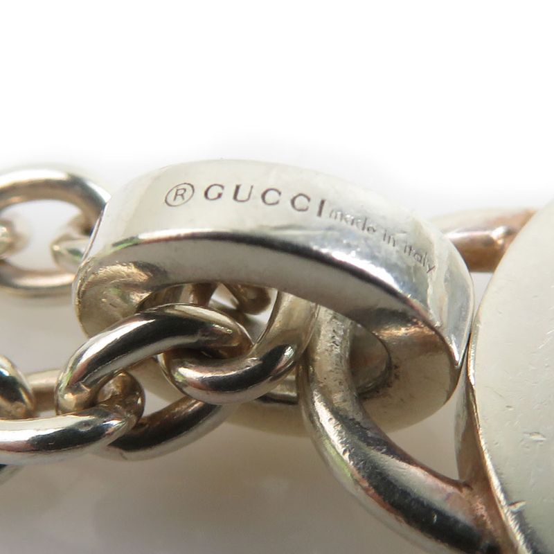 Gucci Signature Sterling Silver Necklace — view 5