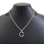 Gucci Signature Sterling Silver Necklace — view 9