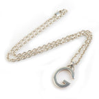 Gucci Signature Sterling Silver Necklace — view 3