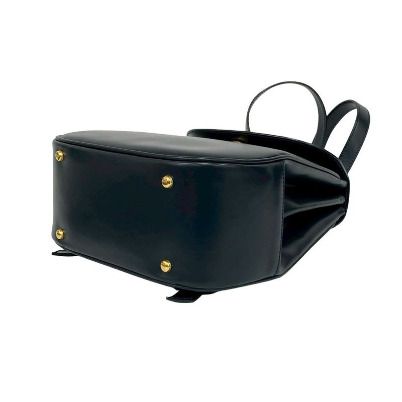 Celine Vintage Logo Star Ball Hardware Calf Leather Mini — view 9