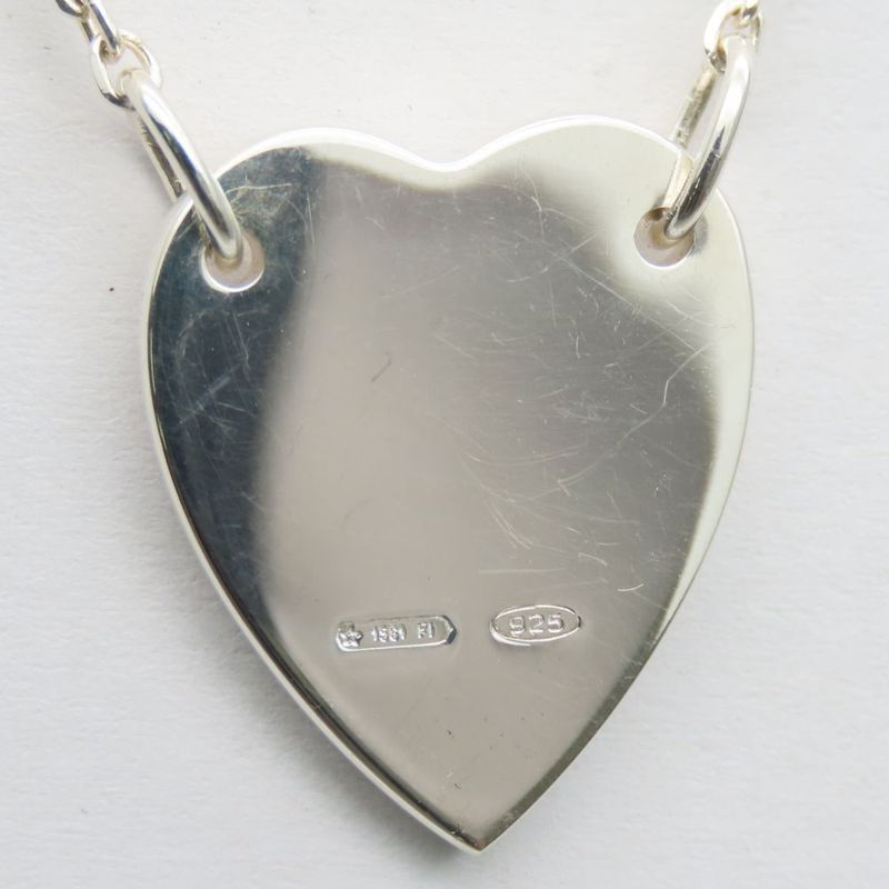Gucci Necklace Trade Plate 925 Silver 7.9 g Heart Accessory — view 4