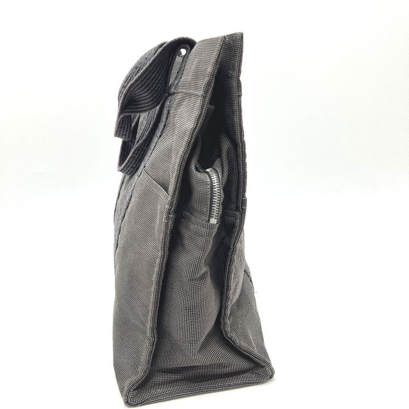 Hermes Tote Bag Her Line Herbag GM Yale Canvas Gray — view 4