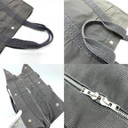 Hermes Tote Bag Her Line Herbag GM Yale Canvas Gray — view 8