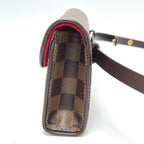 Louis Vuitton Florentine Waist Bag Damier Canvas Ebene Brown — view 3