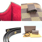 Louis Vuitton Florentine Waist Bag Damier Canvas Ebene Brown — view 9
