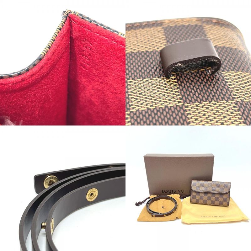 Louis Vuitton Florentine Waist Bag Damier Canvas Ebene Brown — view 9