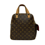 Louis Vuitton Vintage Exanterie City Monogram Leather Handbag Mini Boston Bag
