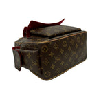 Louis Vuitton Vintage Exanterie City Monogram Leather Handbag Mini Boston Bag