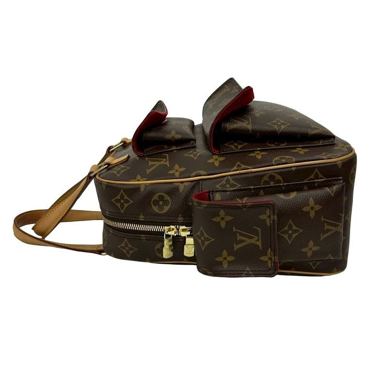 Louis Vuitton Vintage Exanterie City Monogram Leather Handbag Mini Boston Bag