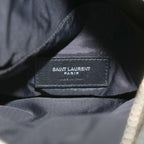 Saint Laurent Paris Shoulder Bag Logo Leather Black An6 aa — view 3