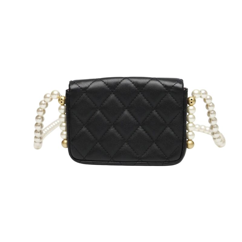Chanel Mini Shoulder Bag Quilted Black — view 3