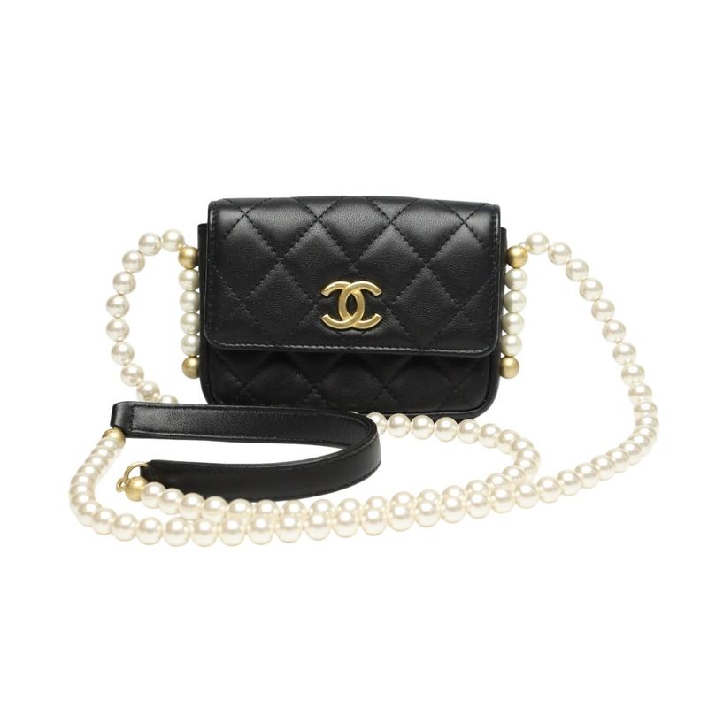 Chanel Mini Shoulder Bag Quilted Black — view 2