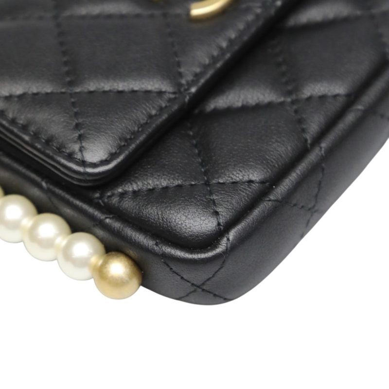 Chanel Mini Shoulder Bag Quilted Black — view 6