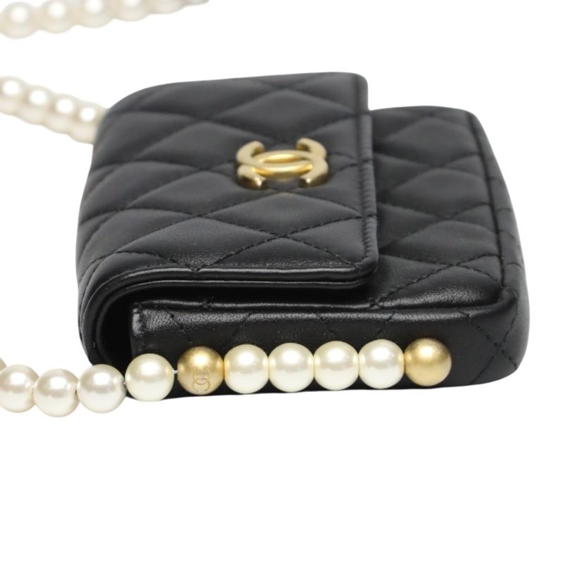 Chanel Mini Shoulder Bag Quilted Black — view 4