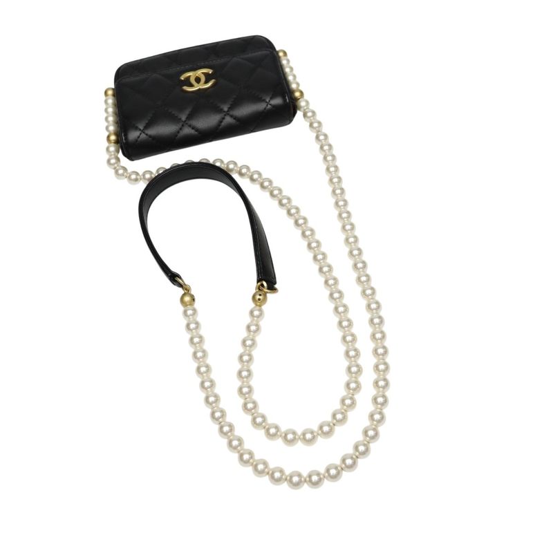 Chanel Mini Shoulder Bag Quilted Black — view 8