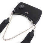 Prada 1 Bh204 re-edition 2-way Handbag With Triangle Logo Pouch Shoulder Bag — view 5