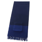 Hermes S 100% Cashmere Silk With Pocket Lining Allumette — view 2