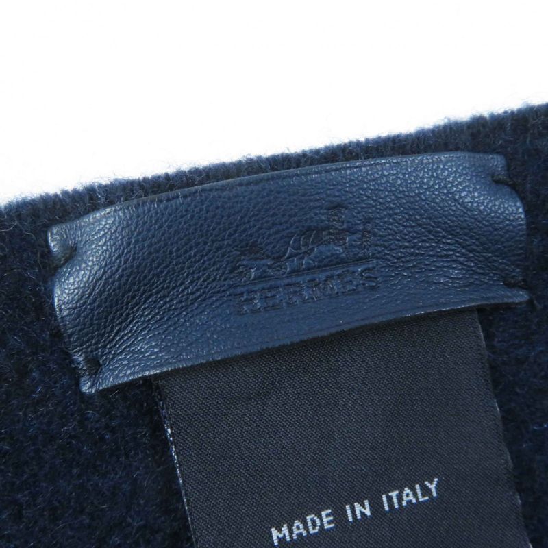 Hermes S 100% Cashmere Silk With Pocket Lining Allumette — view 8
