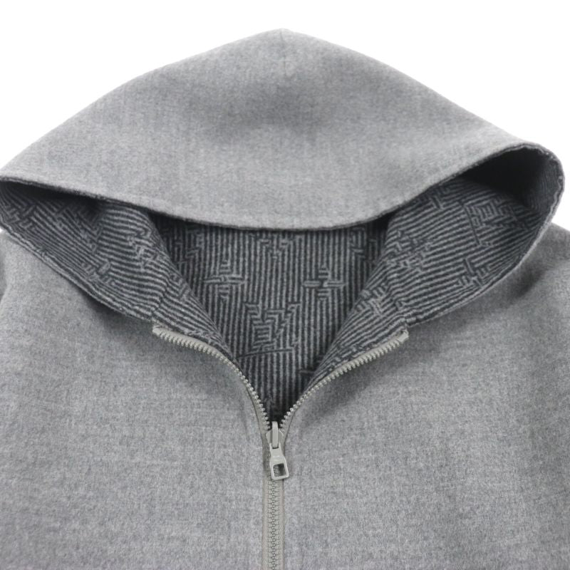 Louis Vuitton 2023 Hob52 E Monogram Stripe Logo Embroidery Zip-up Reversible — view 4