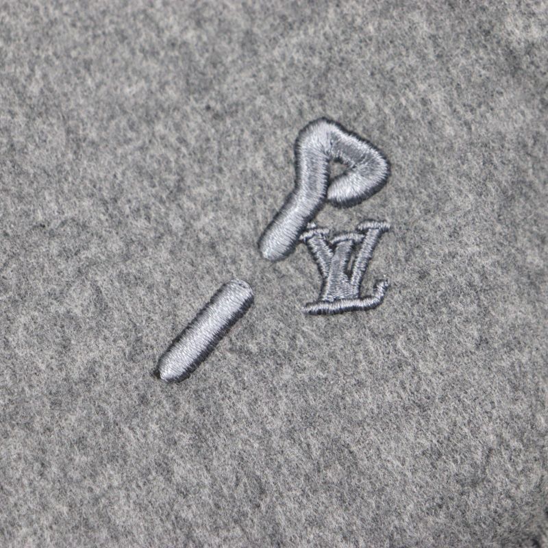 Louis Vuitton 2023 Hob52 E Monogram Stripe Logo Embroidery Zip-up Reversible — view 9
