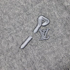 Louis Vuitton 2023 Hob52 E Monogram Stripe Logo Embroidery Zip-up Reversible — view 9