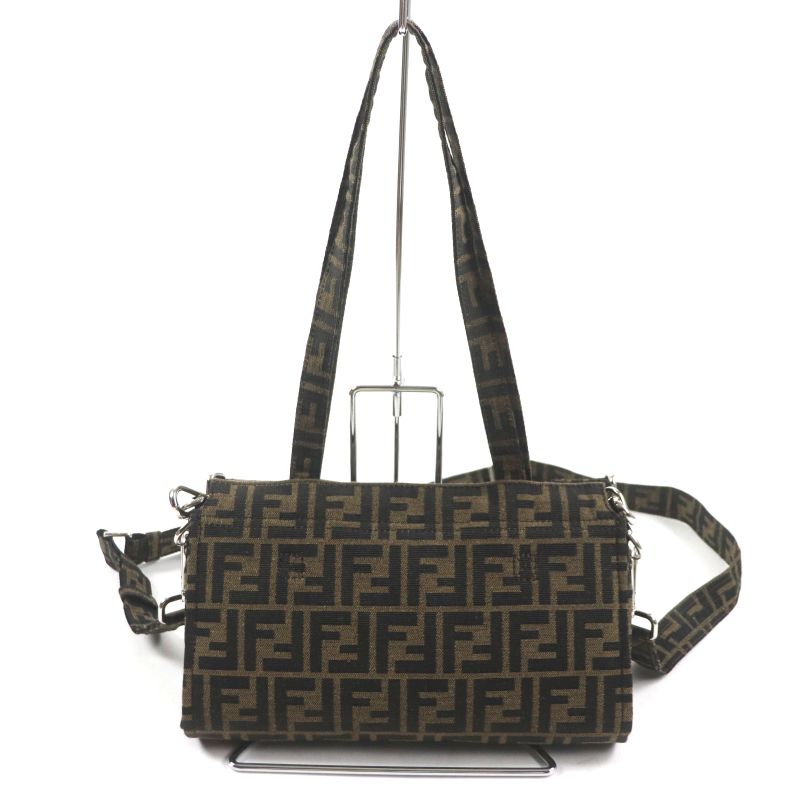 Fendifragment 8 Bh418 Zucca Baguette Fall Double 3-Way Tote — view 5