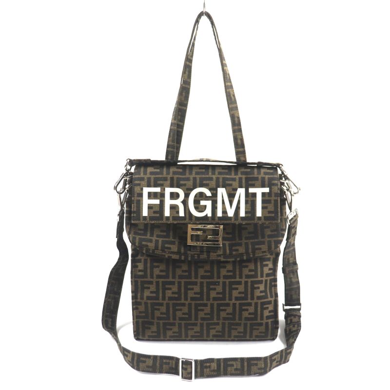 Fendifragment 8 Bh418 Zucca Baguette Fall Double 3-Way Tote — view 7
