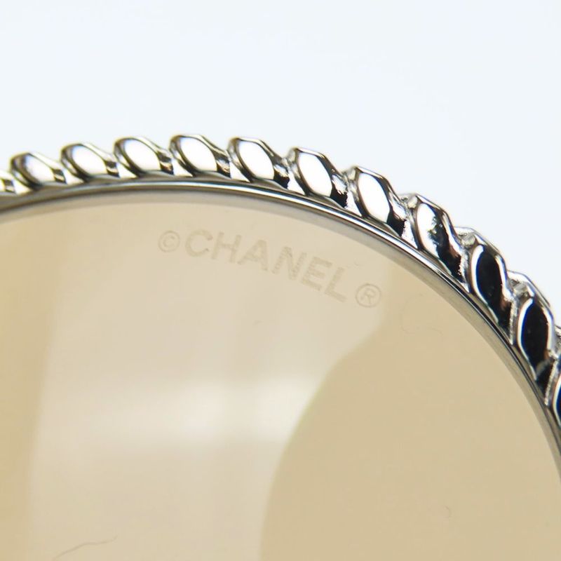 Chanel Sunglasses 4242 Pant Shape Metal Brownish Silver Chain 5517 135 — view 6
