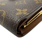 Louis Vuitton Wallets Men Brand Bifold Monogram Canvas Portefeuil — view 5