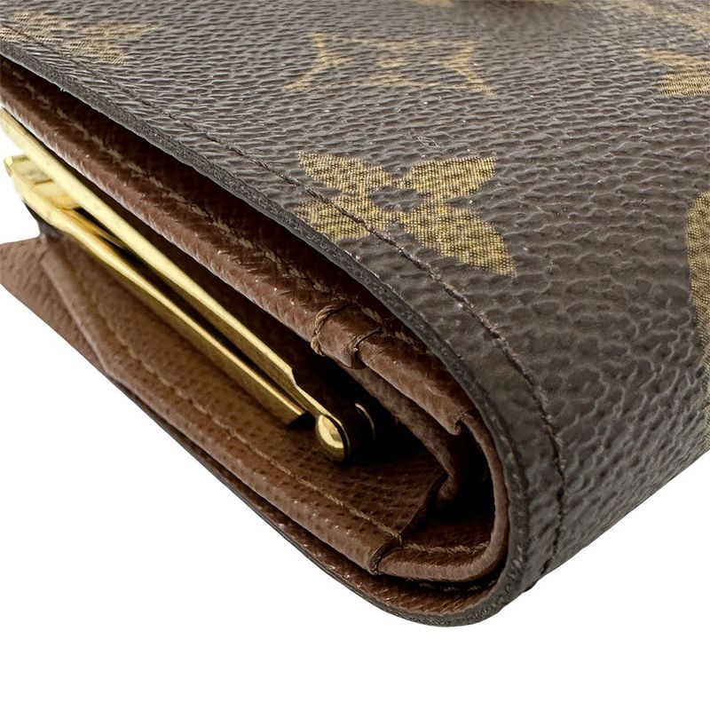 Louis Vuitton Wallets Men Brand Bifold Monogram Canvas Portefeuil — view 4