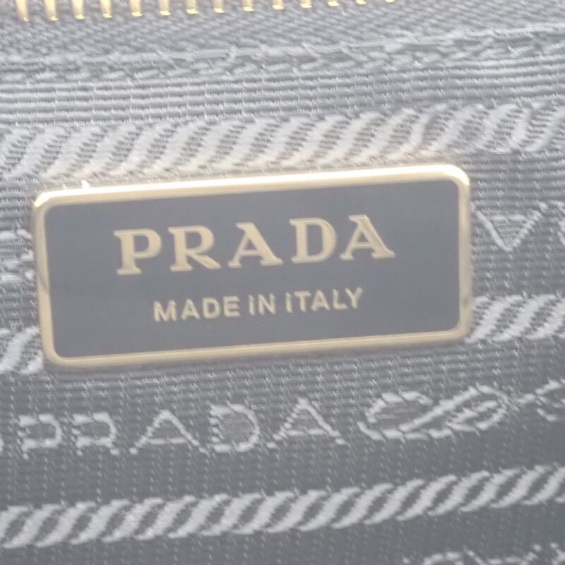 Prada Mariner Small Bucket Bag 1 Be082 Shoulder Nylon Black Logo — view 9