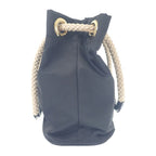 Prada Mariner Small Bucket Bag 1 Be082 Shoulder Nylon Black Logo — view 4